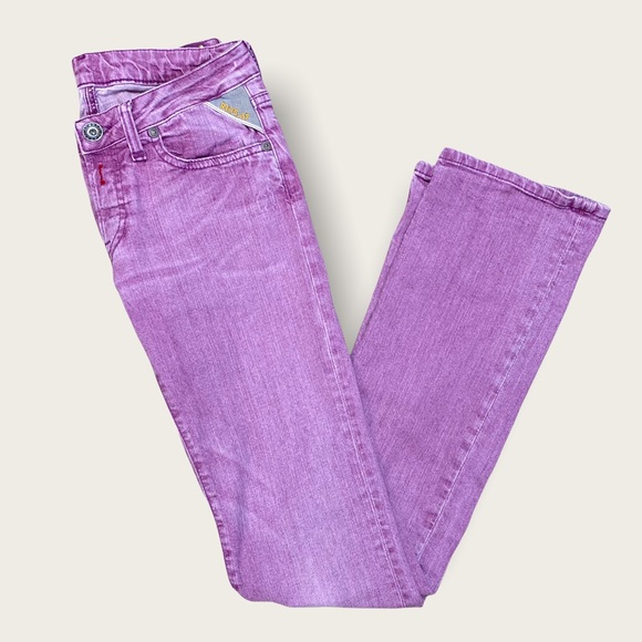 Replay Ladies’ Pink/Purple Low Rise Bootcut Jeans - Picture 4 of 15